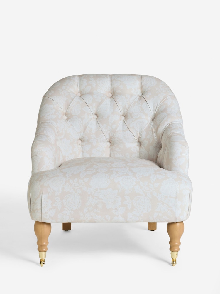 Shabby Chic by Rachel Ashwell® Stippled Pink Willa Accent Chair - Image 1 of 8