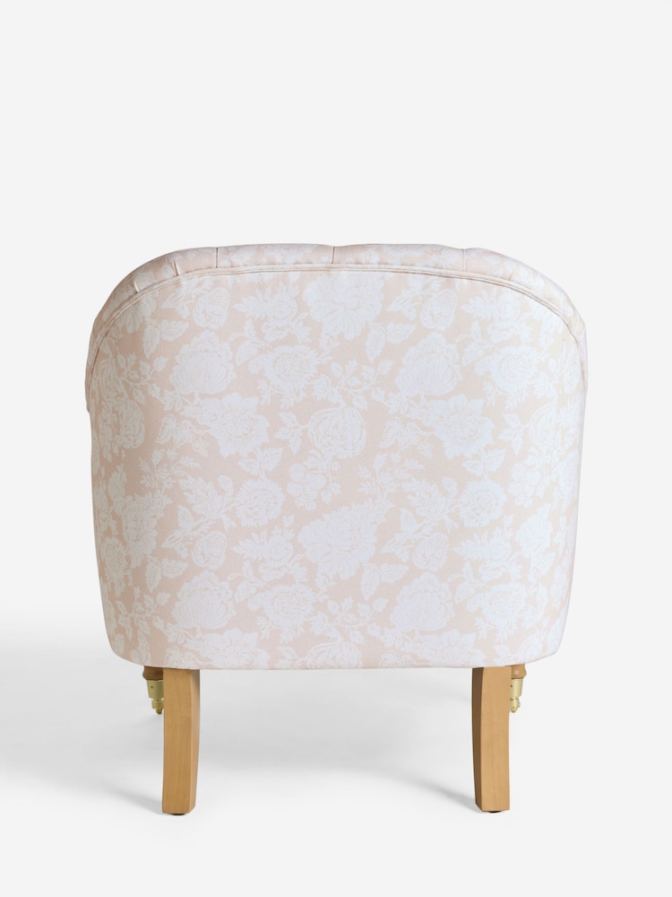 Shabby Chic by Rachel Ashwell® Stippled Pink Willa Accent Chair - Image 7 of 7