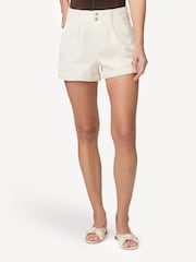 Paige Brooklyn White Shorts - Imagen 1 de 4