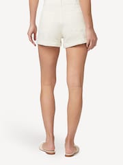 Paige Brooklyn White Shorts - Imagen 2 de 4