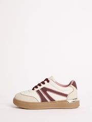 Lipsy Cream Chunky Sole Sports Trainers - Image 2 of 5