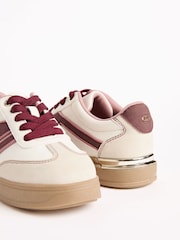 Lipsy Cream Chunky Sole Sports Trainers - Image 5 of 5