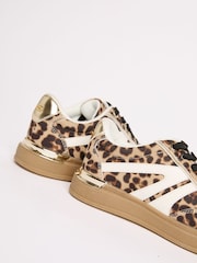 Lipsy Leopard Chunky Sole Sports Trainers - Image 3 of 5