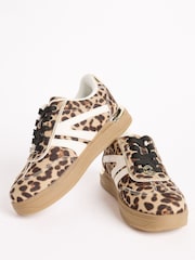 Lipsy Leopard Chunky Sole Sports Trainers - Image 4 of 5