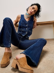 Apricot Blue Lola Flared Jeans - Image 1 of 6