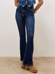 Apricot Blue Lola Flared Jeans - Image 3 of 6