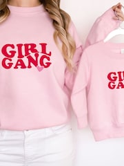Personalised Childrens Girl Gang Sweatshirt by Koko Blossom - Image 1 of 4