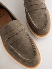 Brown Wedge Loafers - Image 5 of 6