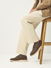 Brown Wedge Loafers - Image 6 of 6