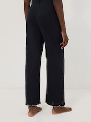 Jigsaw Blue Pointelle Trousers - Image 2 of 7