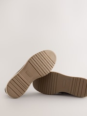 Brown Wedge Derby Shoes - Image 5 of 6