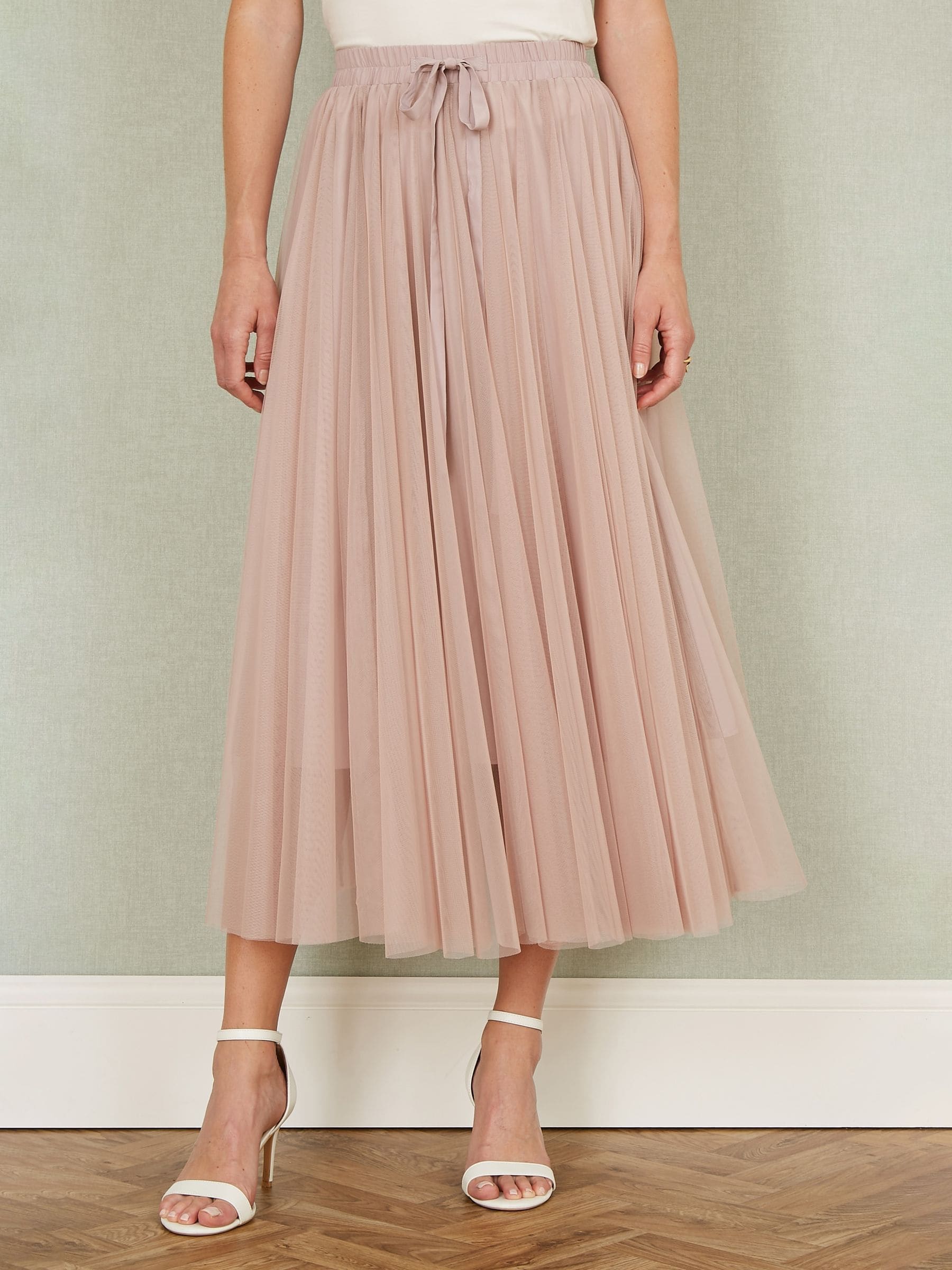 Buy Yumi Pink Mesh Tulle Skirt from Next France