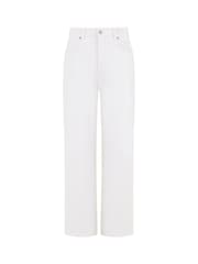 Yumi White Wide Leg High Waist Jeans - Image 3 of 3