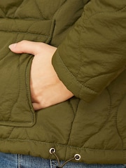 Yumi Green Short Quilted Jacket - Image 4 of 5