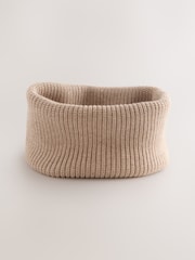 Neutral Beige Knitted Snood (1-16yrs) - Image 1 of 5