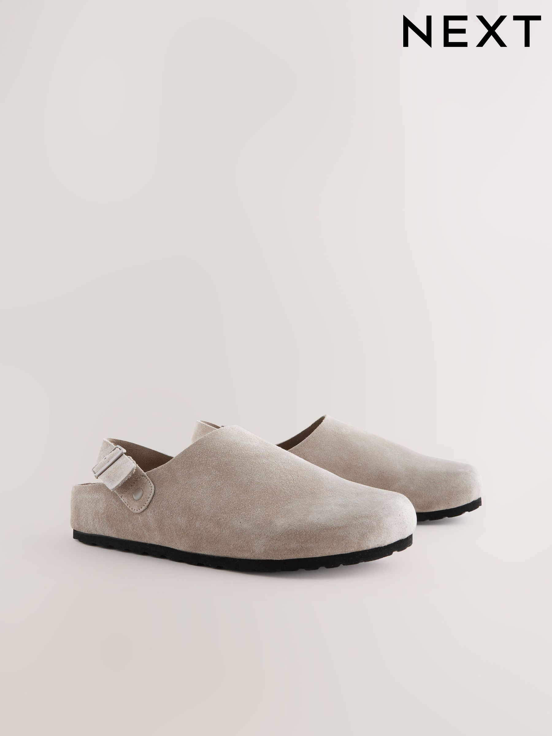 Buy Taupe Closed Toe Back Strap Mules from Next Canada