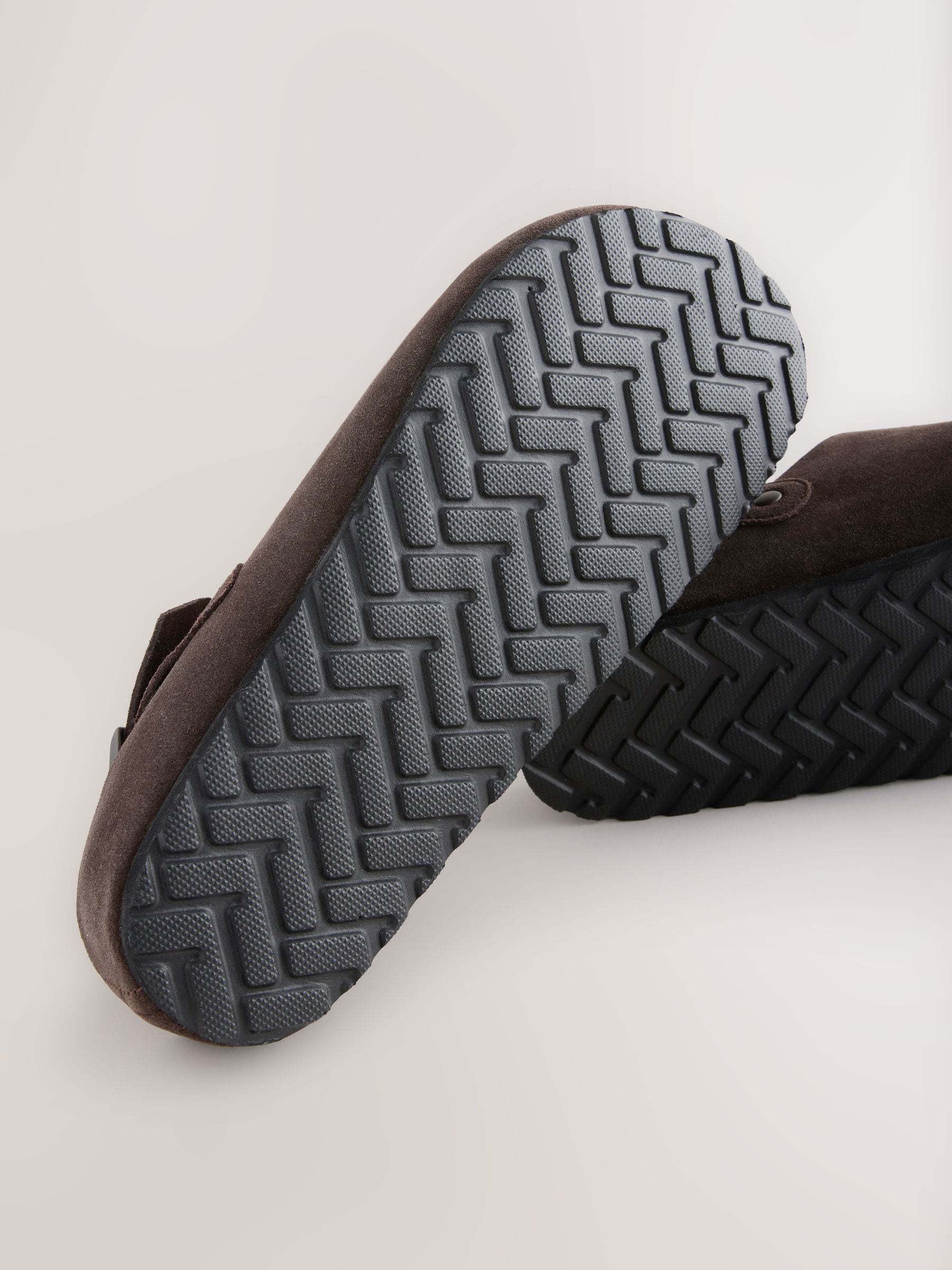 Buy Brown Closed Toe Back Strap Mules from Next USA