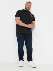 Camiseta BarRhino Big & Tall Tokyo Front and Back 100% algodão - Imagem 6 de 9