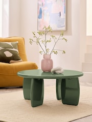 Green Lola Gloss Coffee Table - Image 1 of 5