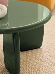 Green Lola Gloss Coffee Table - Image 2 of 5