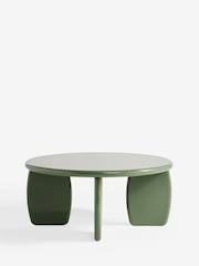 Green Lola Gloss Coffee Table - Image 4 of 5