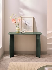 Green Lola Gloss Console Table - Image 2 of 7