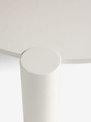 White Tube Leg Coffee Table - Image 7 of 7