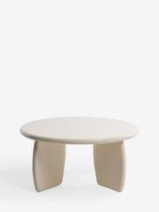 White Lola Gloss Coffee Table - Image 5 of 7