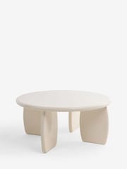 White Lola Gloss Coffee Table - Image 6 of 7