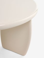 White Lola Gloss Coffee Table - Image 7 of 7