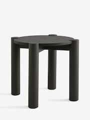 Black Tube Leg Side Table - Image 4 of 5