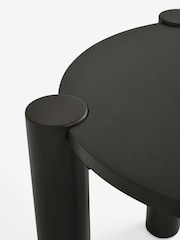 Black Tube Leg Side Table - Image 5 of 5