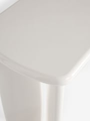 White Lola Gloss Console Table - Image 8 of 8
