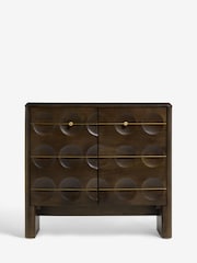 Dark Eden Solid Mango Wood Small Sideboard - Image 1 of 4