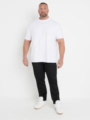BadRhino Big & Tall Black Super Stretch Knitted Denim Jeans - Image 2 of 6