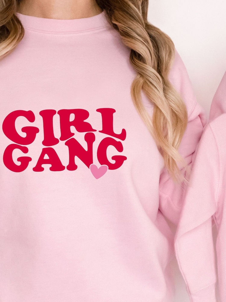 Personalised Adult Girl Gang Sweatshirt by Koko Blossom - Image 2 of 4