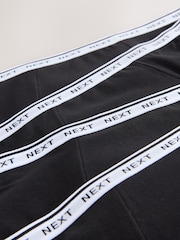 Black Short Heavy Flow Full Briefs Period Knickers 4 Pack - Image 6 of 10