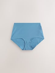 Grey/Cream/Red Hearts Full Brief Cotton Rich Knickers 7 Pack - Image 5 of 12