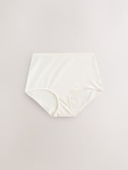 Grey/Cream/Red Hearts Full Brief Cotton Rich Knickers 7 Pack - Image 7 of 12