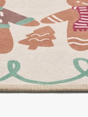 Natural Washable Christmas Gingerbread Doormats - Image 6 of 6
