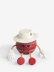Red Cricket Ball Dangly Leg Ornament - Image 2 of 4