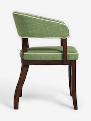 Nina Campbell Green Dining Chairs - Image 6 of 8
