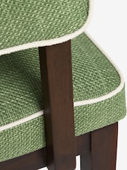 Nina Campbell Green Dining Chairs - Image 7 of 8