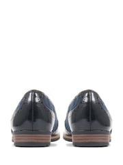Pavers Blue Tassel Loafers - Image 3 of 5