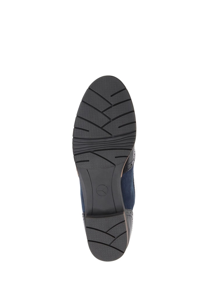 Pavers Blue Tassel Loafers - Image 5 of 5
