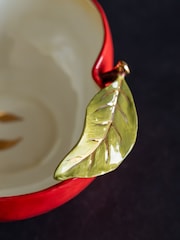 Rockett St George Red Italiana Chic Apple Serving Bowl - Image 5 of 6