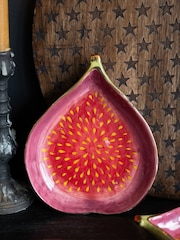 Rockett St George Purple Beautiful Fig Serving Dish - Image 1 of 6