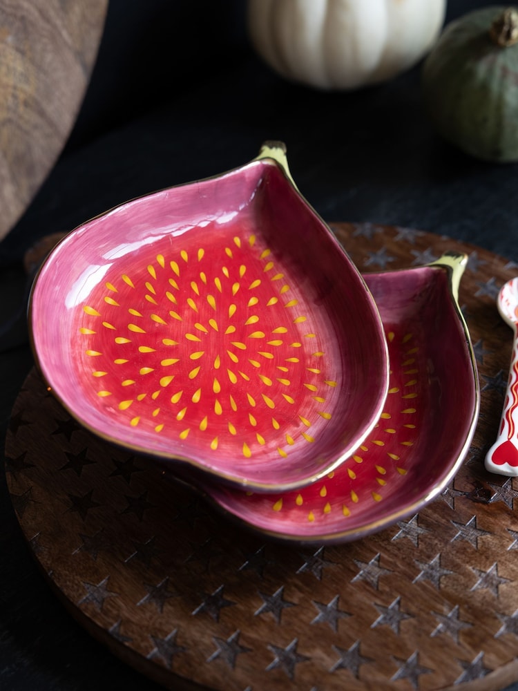 Rockett St George Purple Beautiful Fig Serving Dish - Image 6 of 6