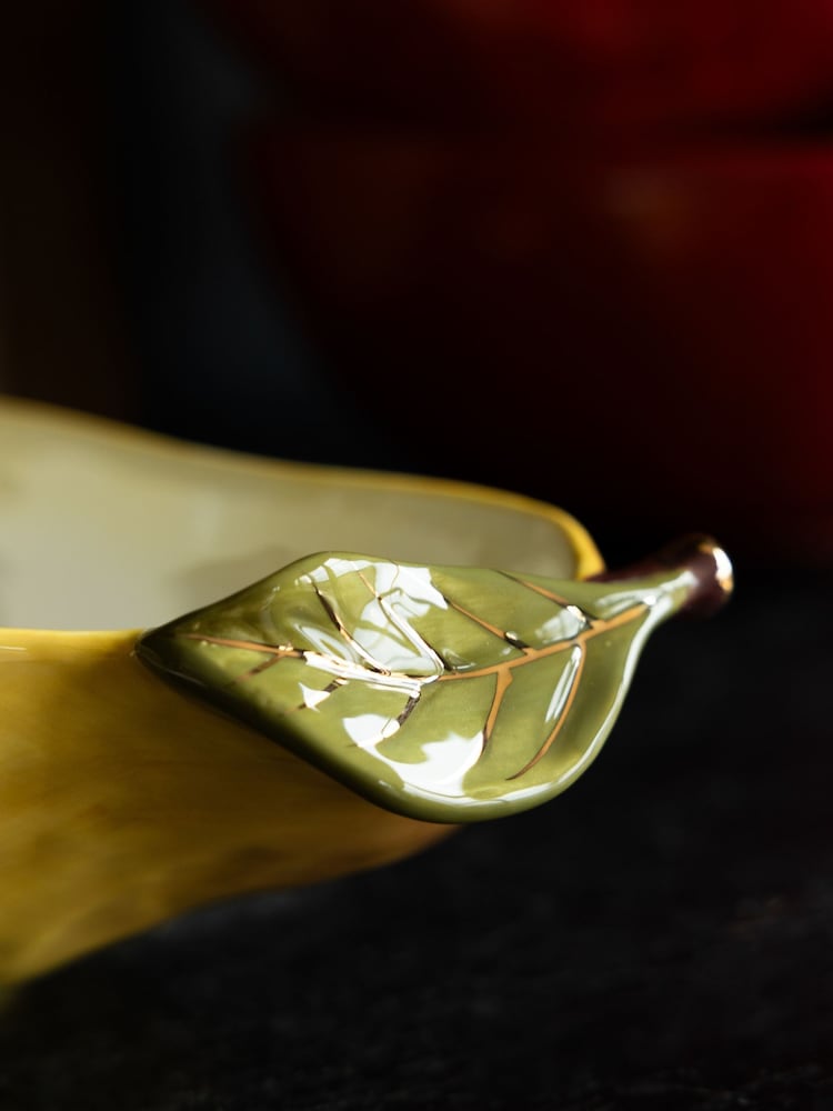 Rockett St George Natural Golden Pear Snack Serving Bowl - Image 6 of 6