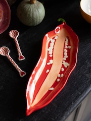Rockett St George Red Chilli Serving Plate - Image 1 of 6